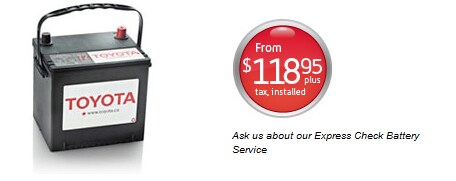 Toyota Premium Battery From $118.95