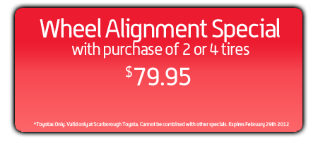 Wheel Alignment Special