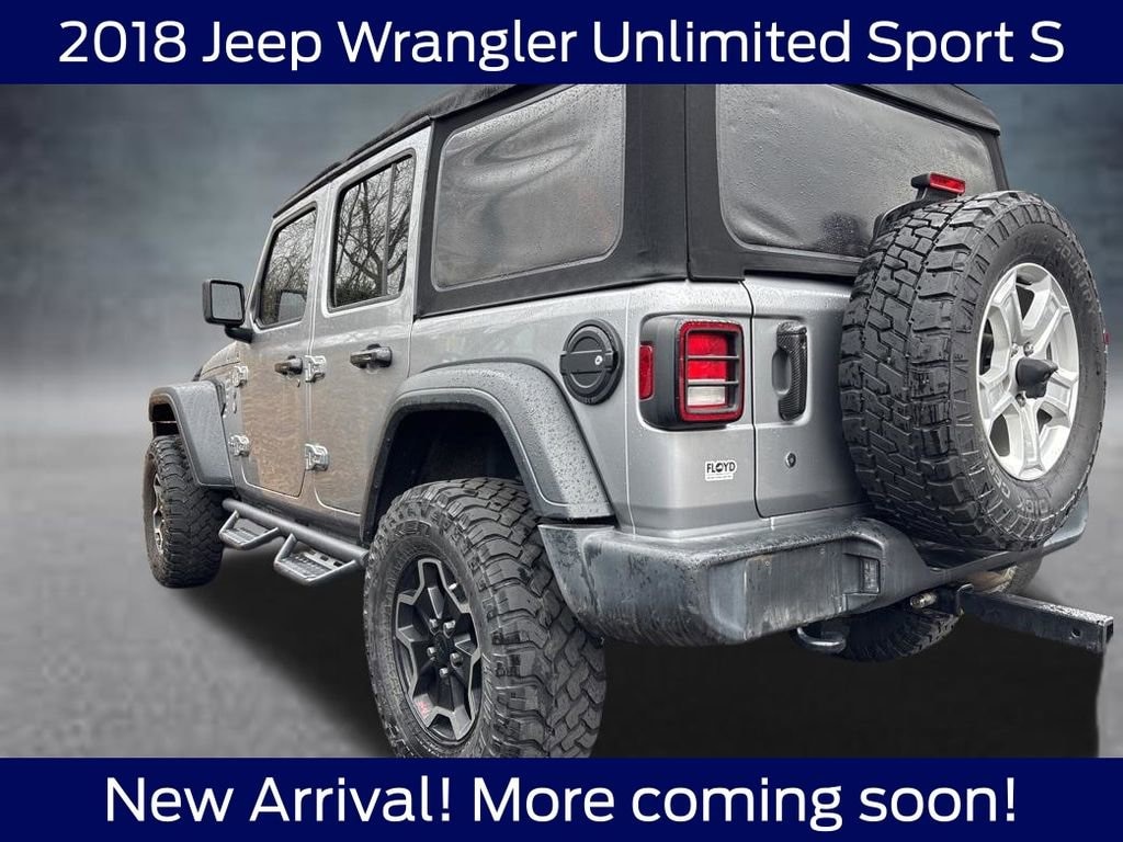Used 2018 Jeep Wrangler Unlimited Sport S SUV