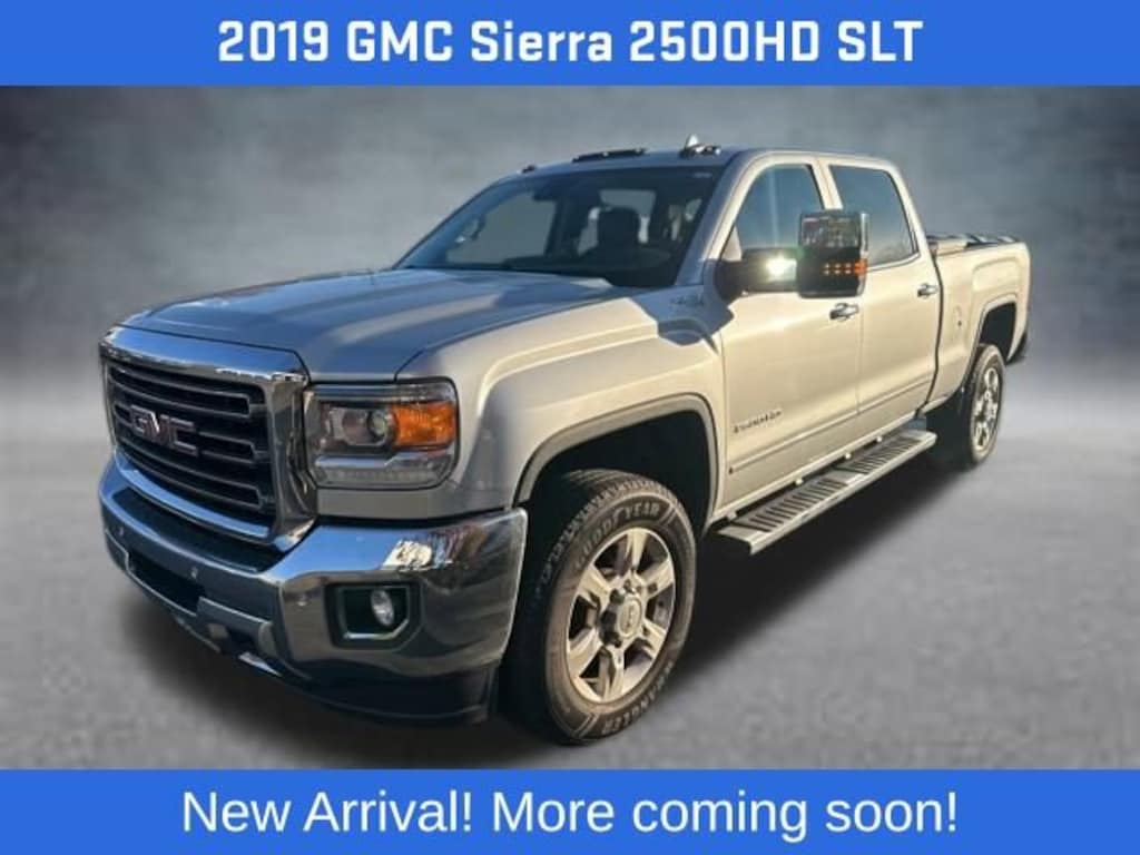 Used 2019 GMC Sierra 2500 HD SLT Truck Crew Cab
