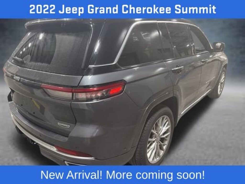 Used 2022 Jeep Grand Cherokee Summit SUV