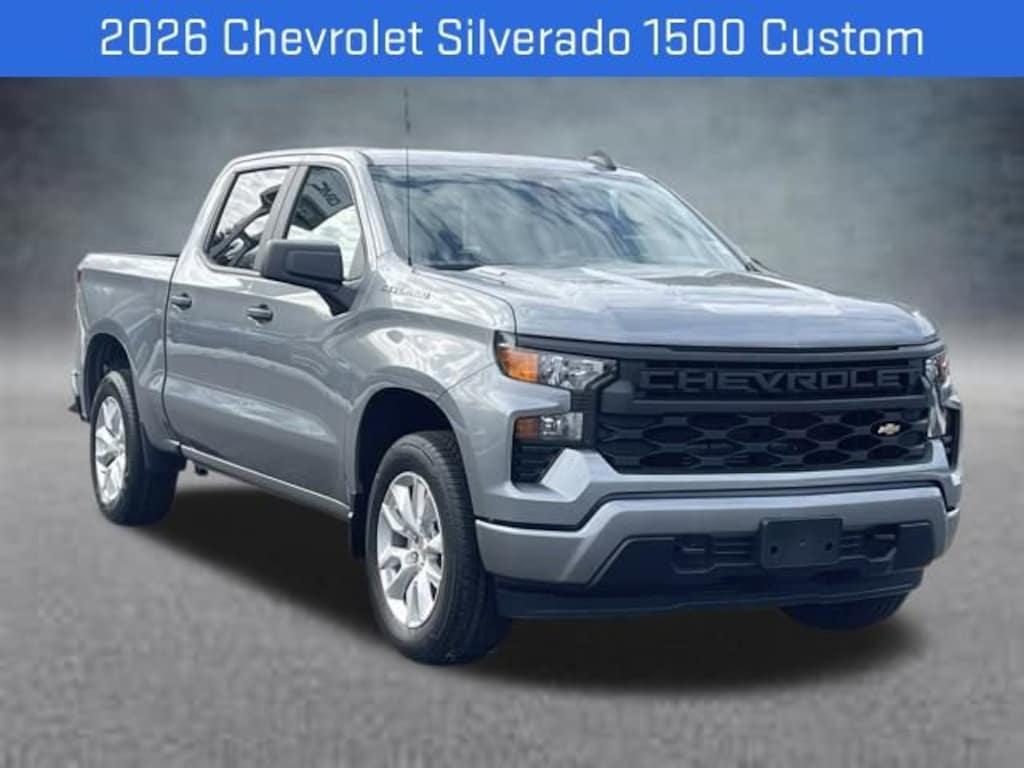 New 2026 Chevrolet Silverado 1500 Custom Truck