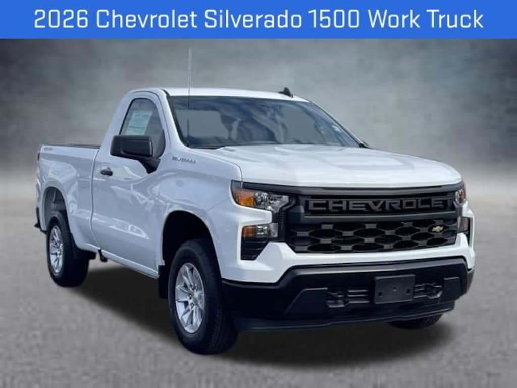 New 2026 Chevrolet Silverado 1500 WT Truck