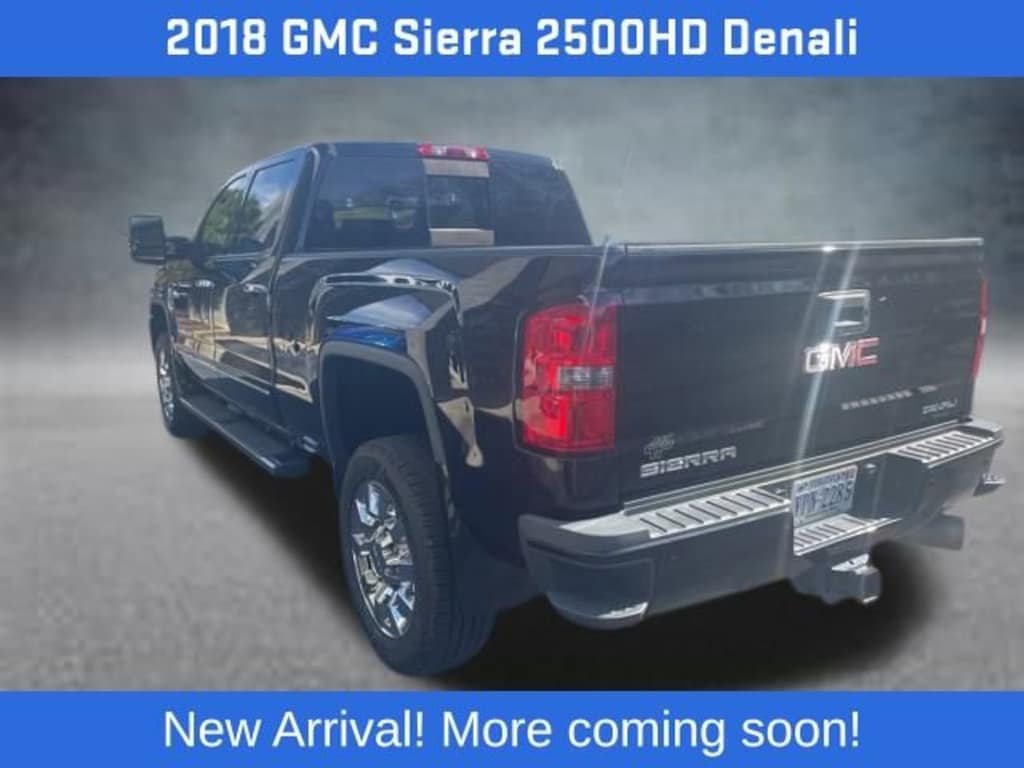 Used 2018 GMC Sierra 2500 HD Denali Truck Crew Cab