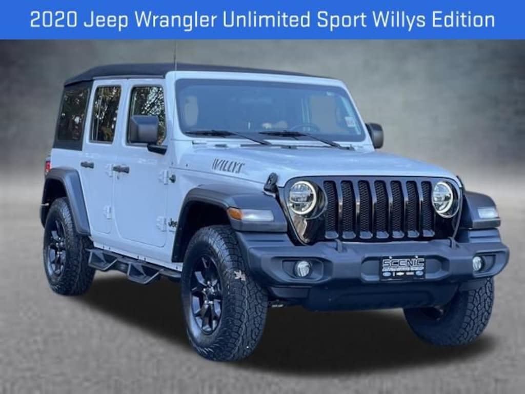 Used 2020 Jeep Wrangler Unlimited Willys SUV