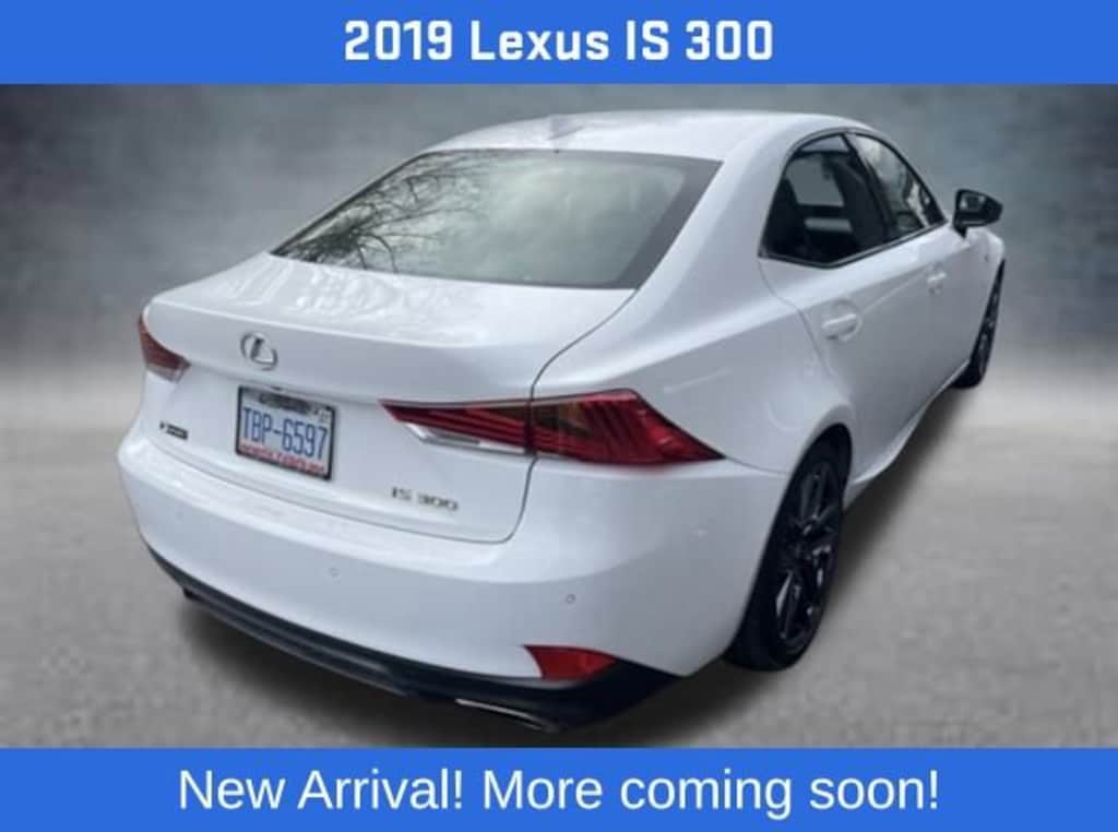 Used 2019 Lexus IS IS 300 Sedan