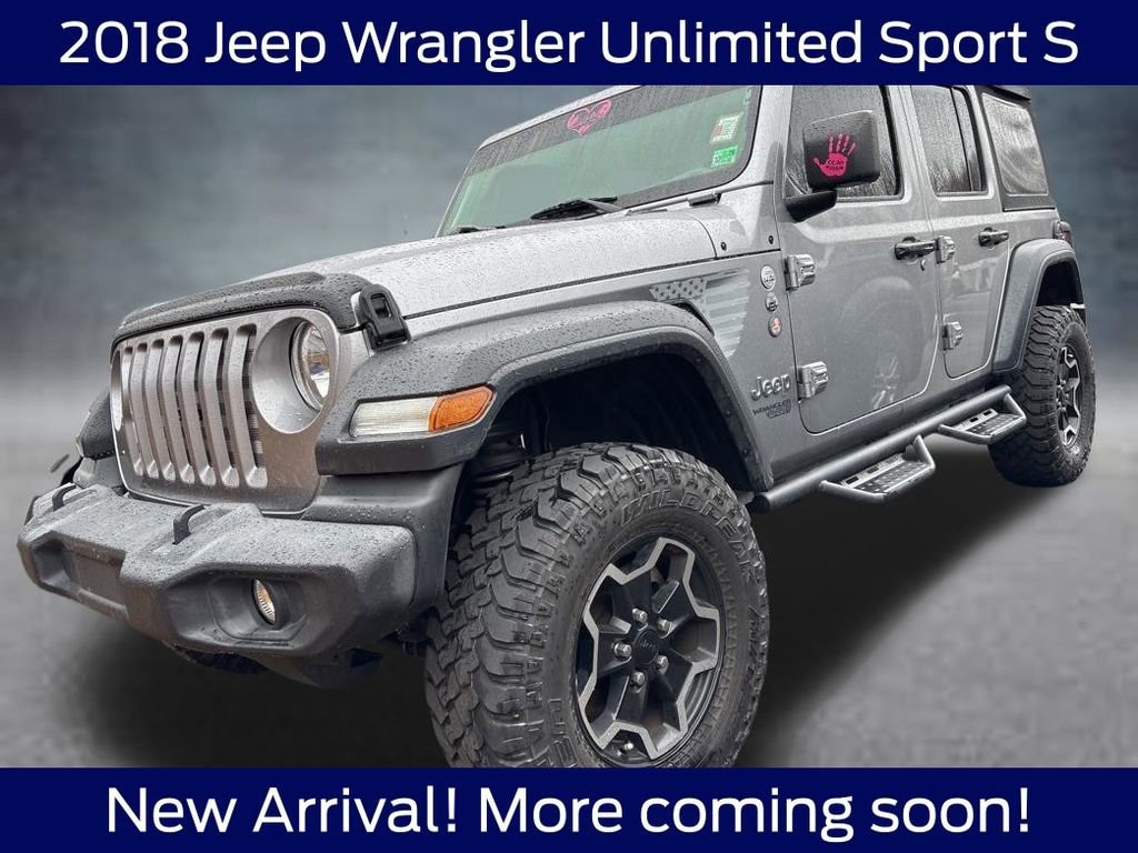 Used 2018 Jeep Wrangler Unlimited Sport S SUV
