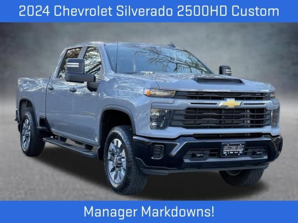 Used 2024 Chevrolet Silverado 2500 HD Custom Truck Crew Cab