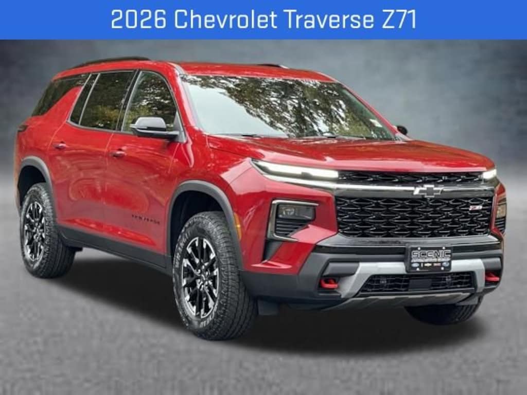 New 2026 Chevrolet Traverse Z71 SUV
