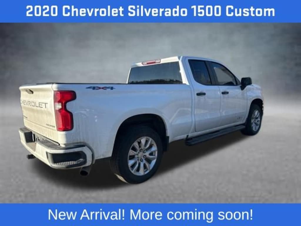 Used 2020 Chevrolet Silverado 1500 Custom Truck Double Cab