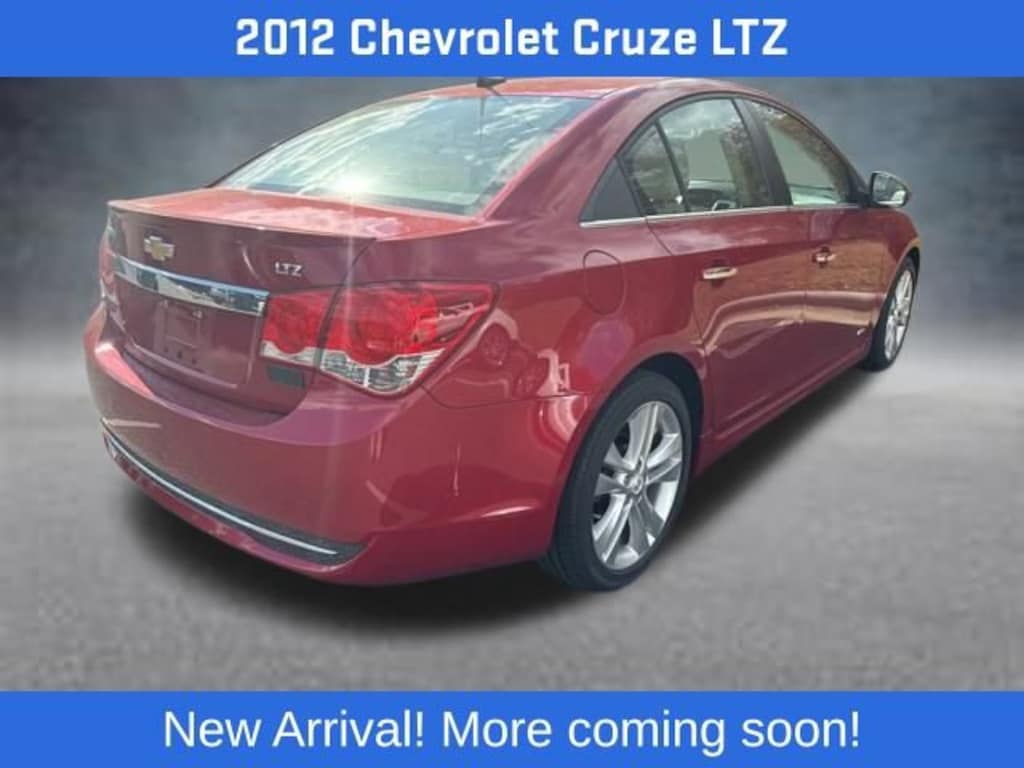 Used 2012 Chevrolet Cruze LTZ Sedan