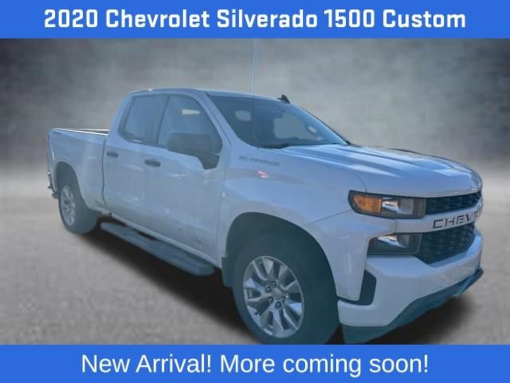 Used 2020 Chevrolet Silverado 1500 Custom Truck Double Cab