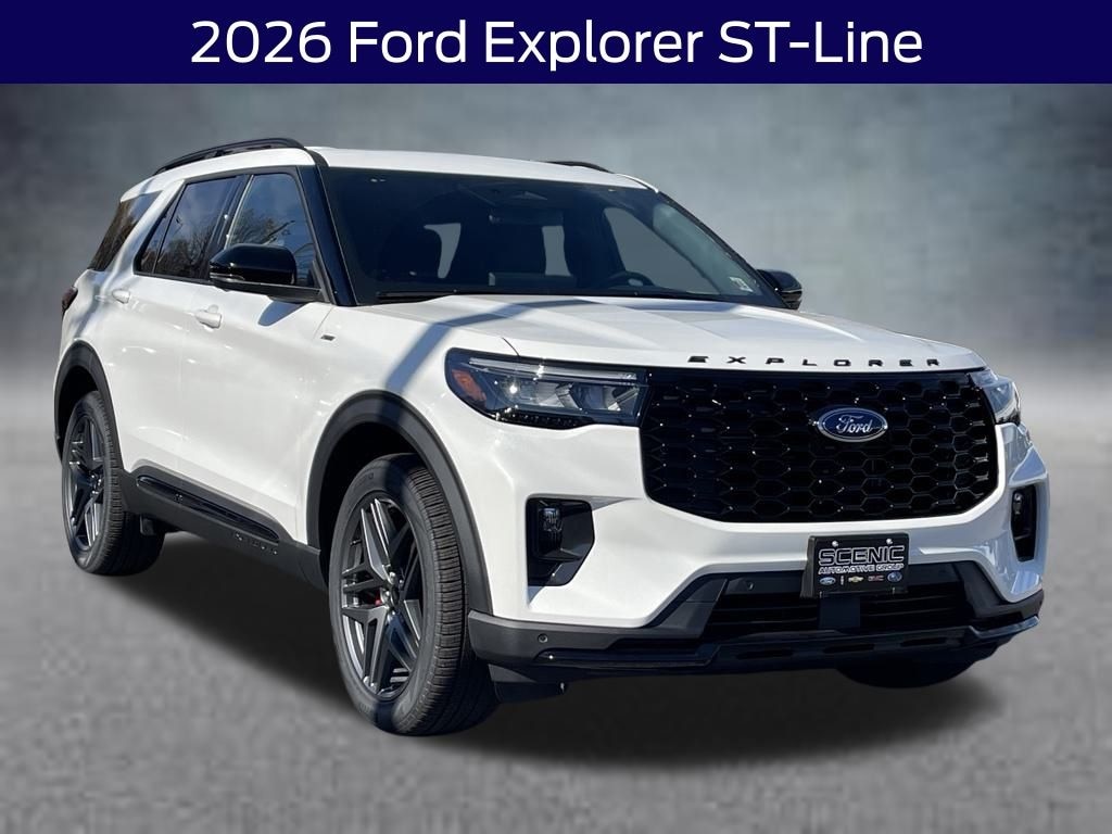 New 2026 Ford Explorer ST-Line SUV
