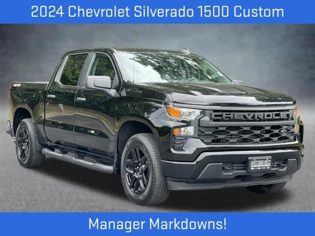 Used 2024 Chevrolet Silverado 1500 Custom Truck