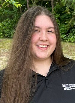 Staff member Justyce Seay from 6197a872a8c8