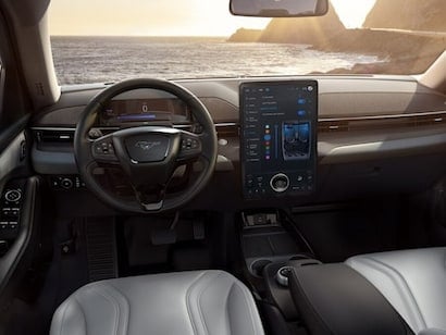 Mustang Mach-E touchscreen