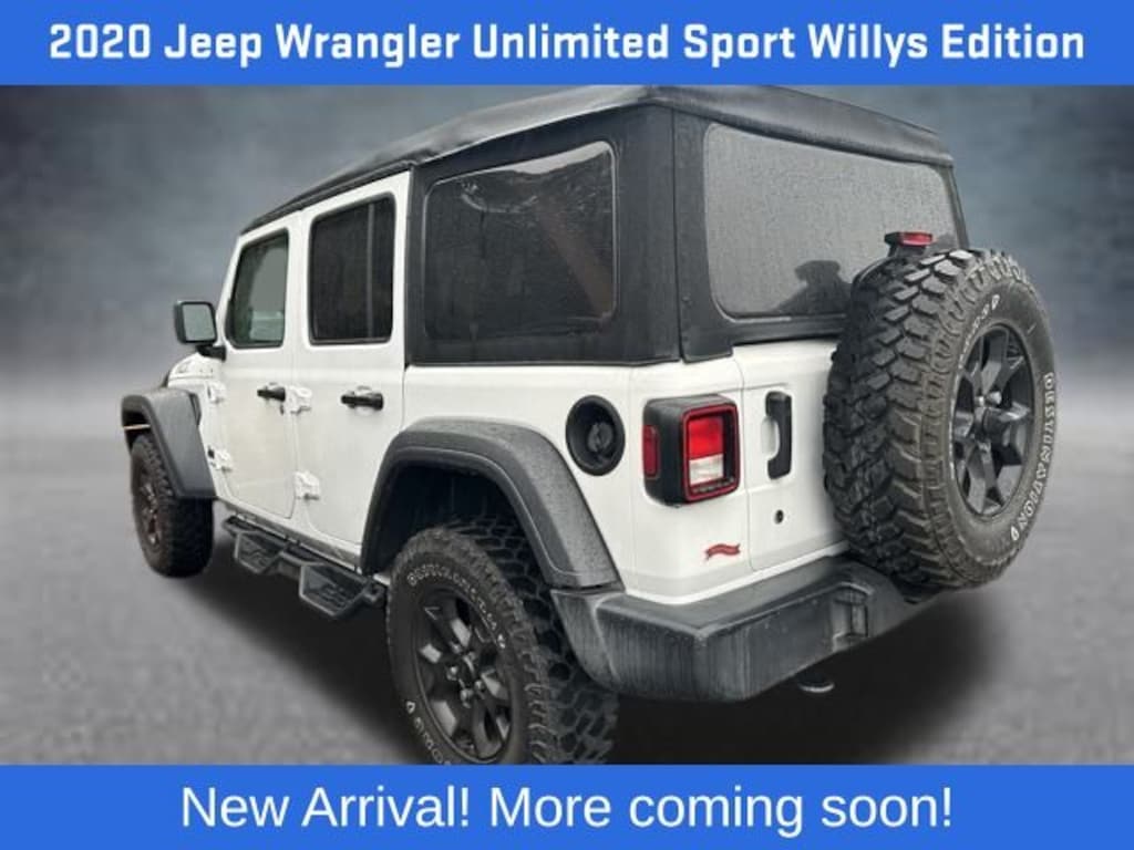 Used 2020 Jeep Wrangler Unlimited Willys SUV