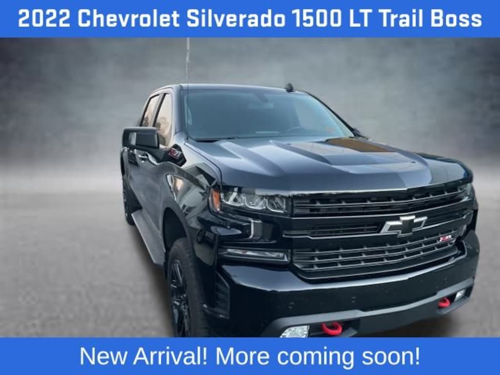 Used 2022 Chevrolet Silverado 1500 LTD LT Trail Boss Truck
