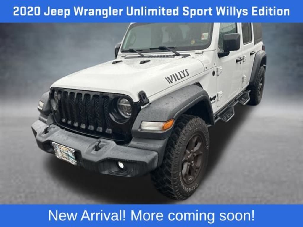 Used 2020 Jeep Wrangler Unlimited Willys SUV