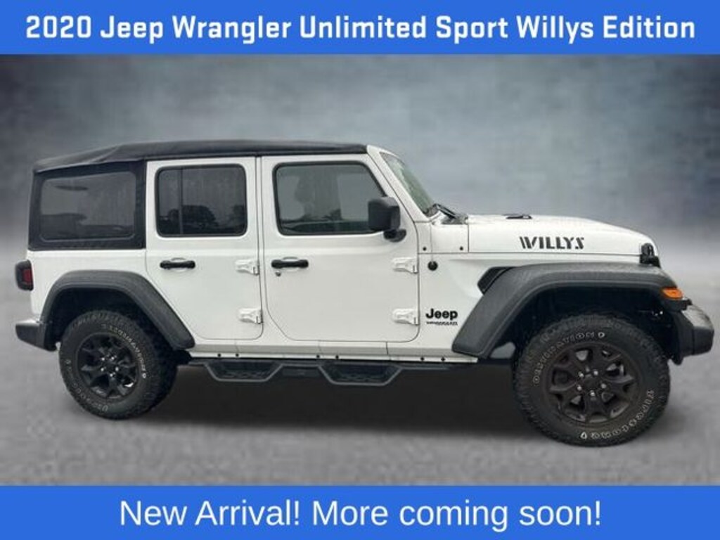 Used 2020 Jeep Wrangler Unlimited Willys SUV