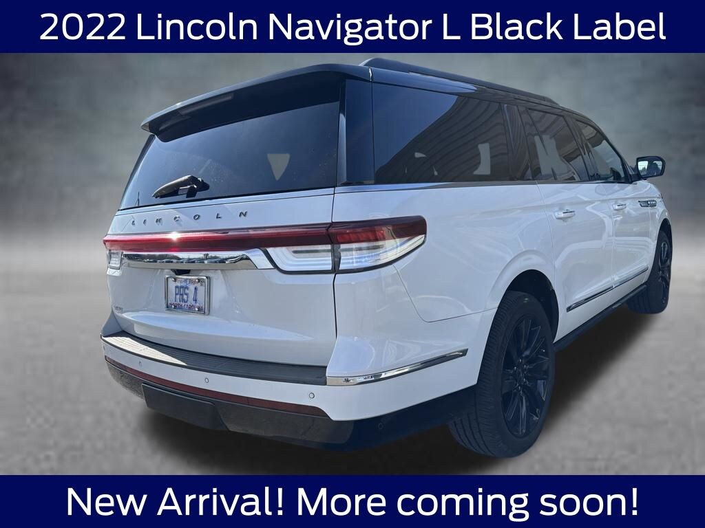 Used 2022 Lincoln Navigator L Black Label SUV