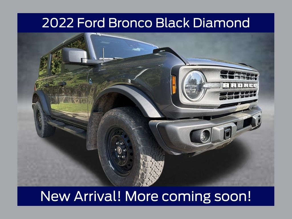 2022 Ford Bronco Black Diamond 4x4's photo