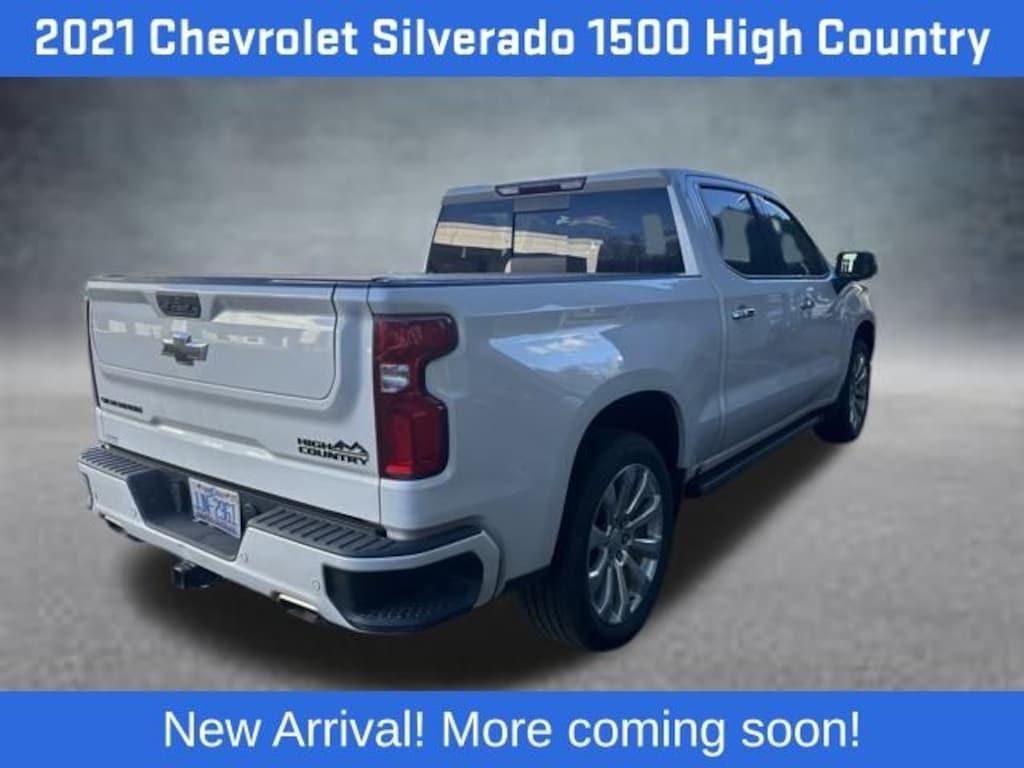 Used 2021 Chevrolet Silverado 1500 High Country Truck