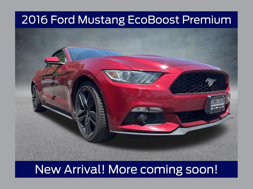 2016 Ford Mustang EcoBoost Convertible Premium's photo