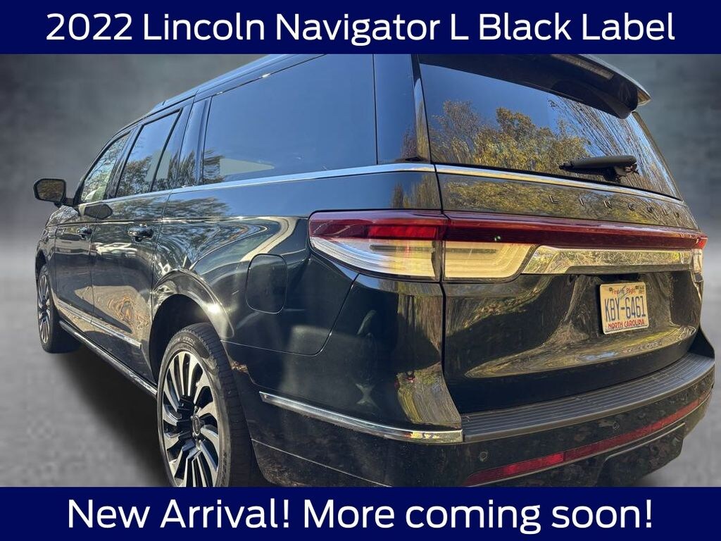 Used 2022 Lincoln Navigator L Black Label SUV