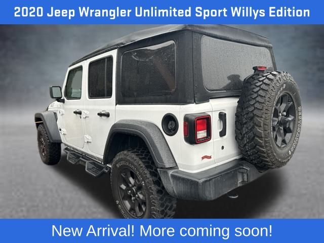 2020 Jeep Wrangler Unlimited Willys photo 2