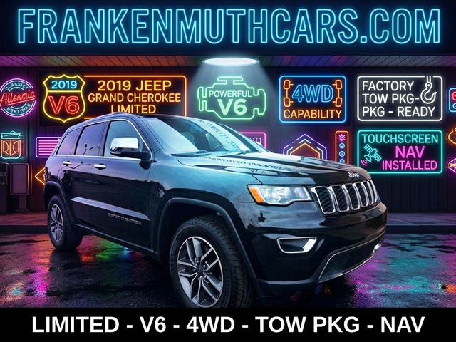 Used 2019 Jeep Grand Cherokee Limited with VIN 1C4RJFBG3KC608310 for sale in Frankenmuth, MI
