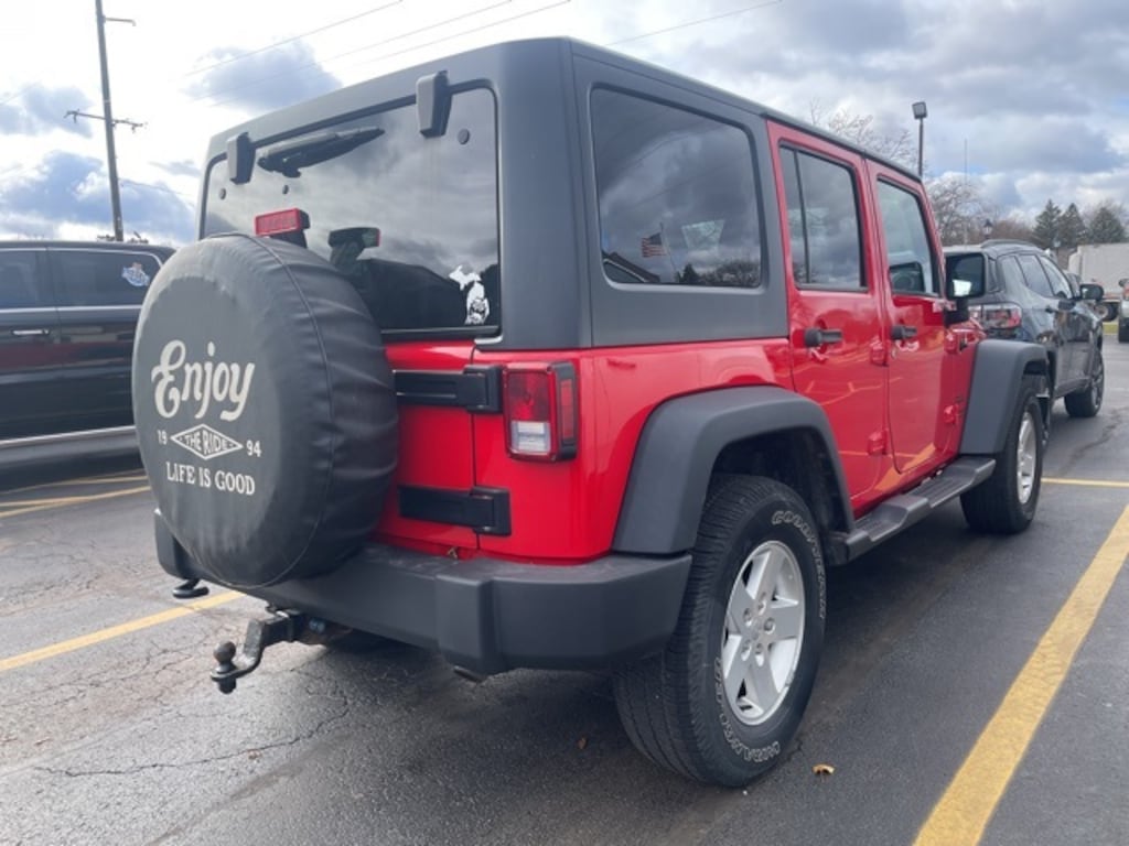 Used 2015 Jeep Wrangler Unlimited Sport SUV