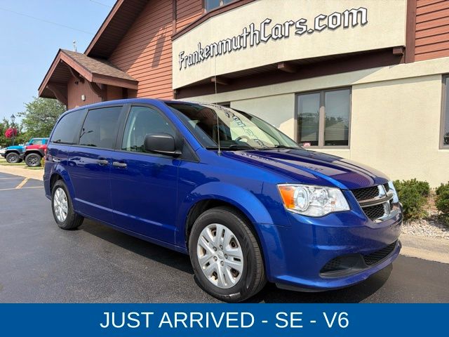 Used 2019 Dodge Grand Caravan SE with VIN 2C4RDGBG6KR521845 for sale in Frankenmuth, MI