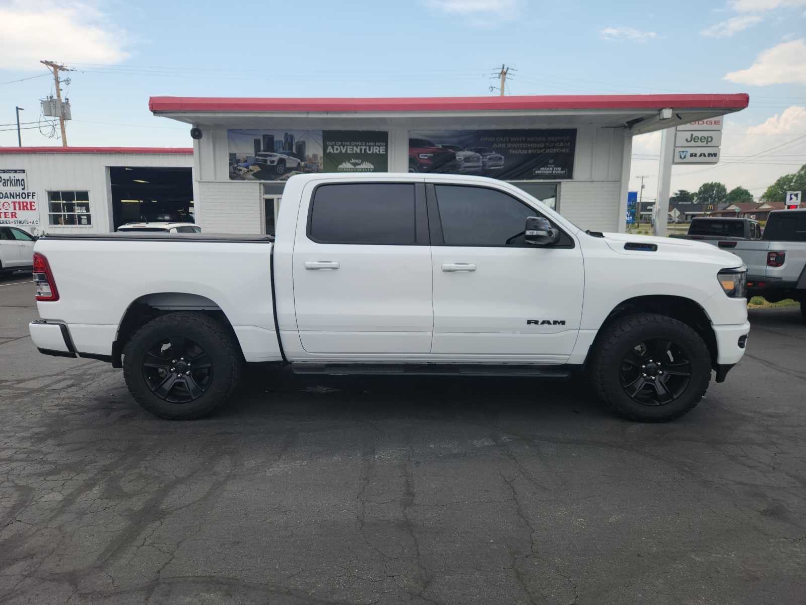 Used 2021 RAM Ram 1500 Pickup Big Horn/Lone Star with VIN 1C6SRFFT4MN569839 for sale in Willard, OH