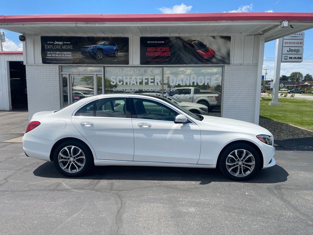 Used 2015 Mercedes-Benz C-Class C300 with VIN 55SWF4KB3FU016121 for sale in Willard, OH