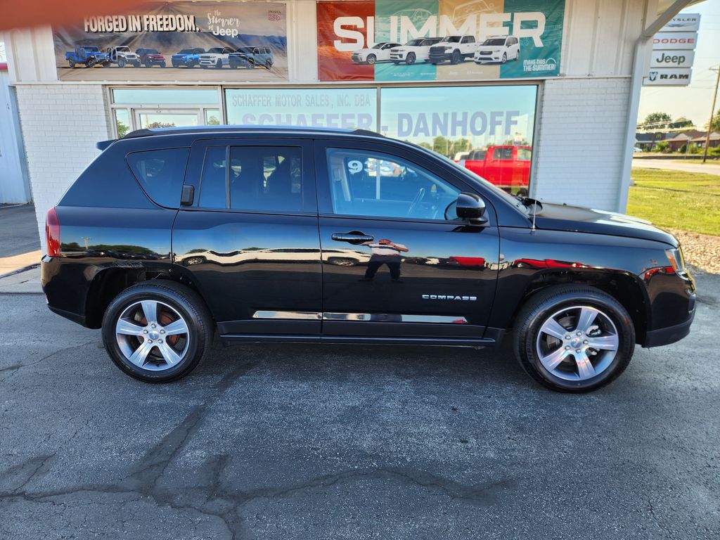 Used 2017 Jeep Compass High Altitude with VIN 1C4NJCEB8HD166351 for sale in Willard, OH