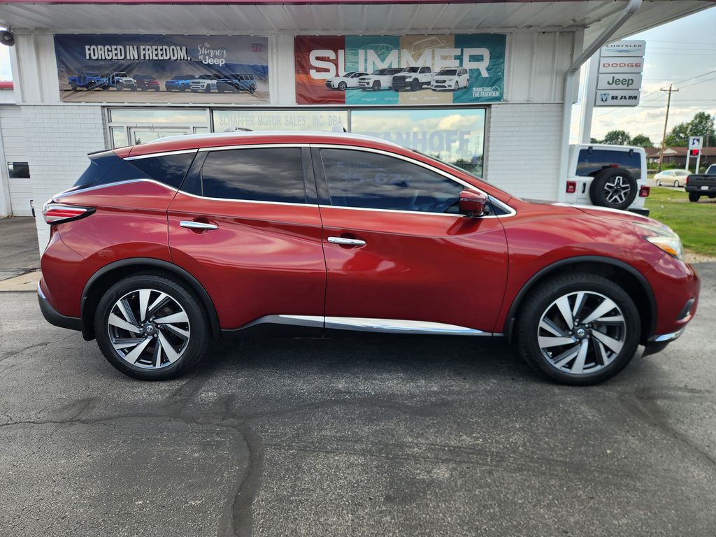Used 2017 Nissan Murano Platinum with VIN 5N1AZ2MG5HN144411 for sale in Willard, OH