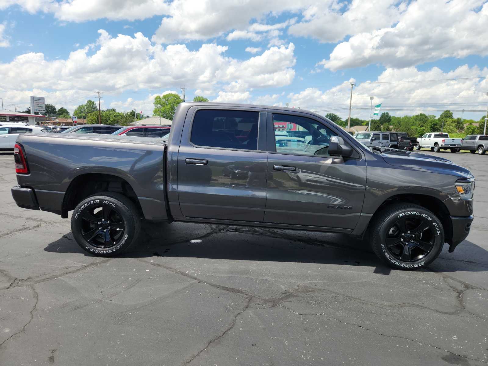 Used 2021 RAM Ram 1500 Sport with VIN 1C6SRFVT6MN666980 for sale in Willard, OH