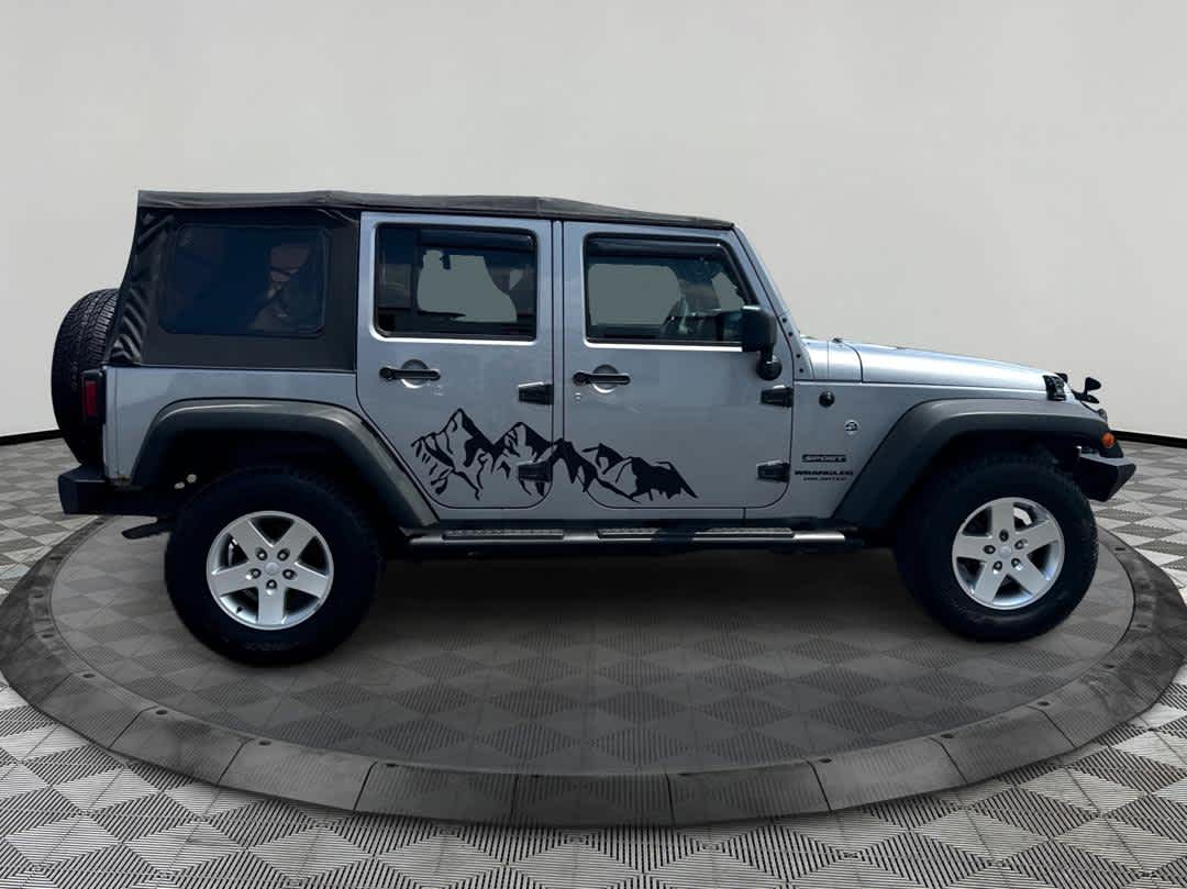 Used 2014 Jeep Wrangler Unlimited Sport with VIN 1C4BJWDGXEL159145 for sale in Willard, OH