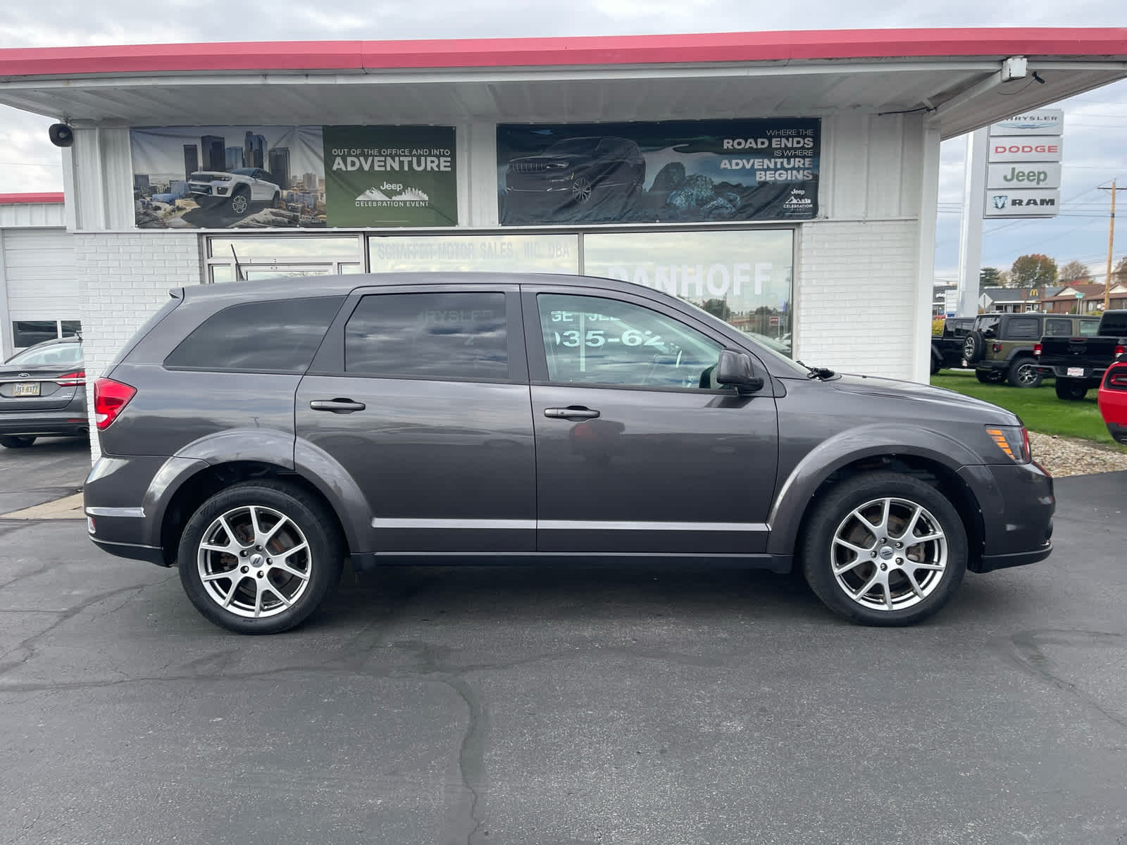 Used 2018 Dodge Journey GT with VIN 3C4PDDEG5JT450375 for sale in Willard, OH