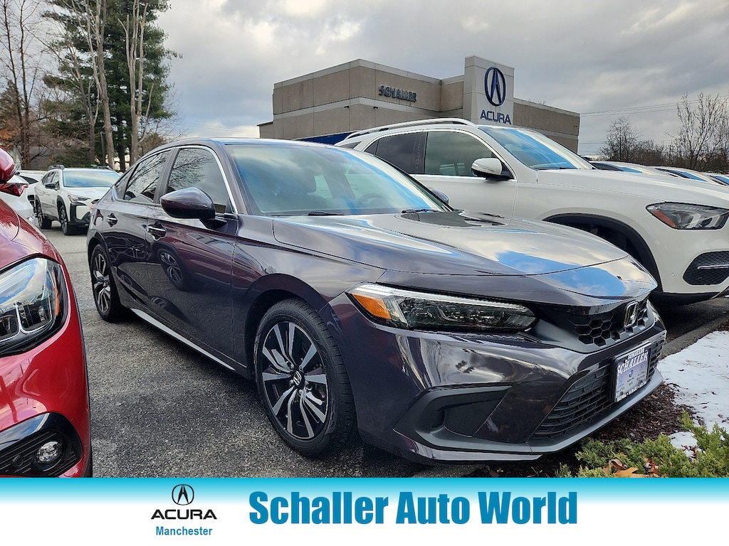 Used 2022 Honda Civic EX-L Hatchback