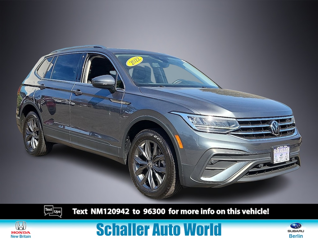 Used 2022 Volkswagen Tiguan 2.0T SE SUV
