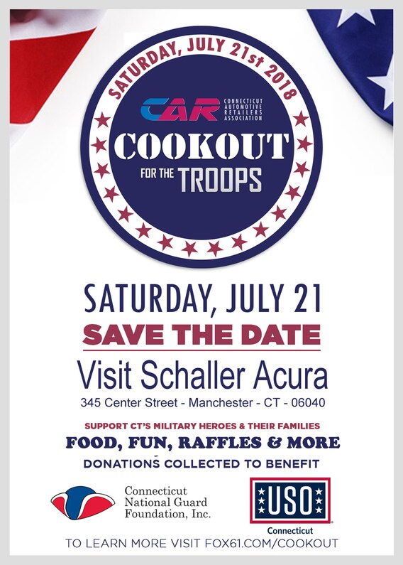 Cookout For The Troops | Schaller Acura