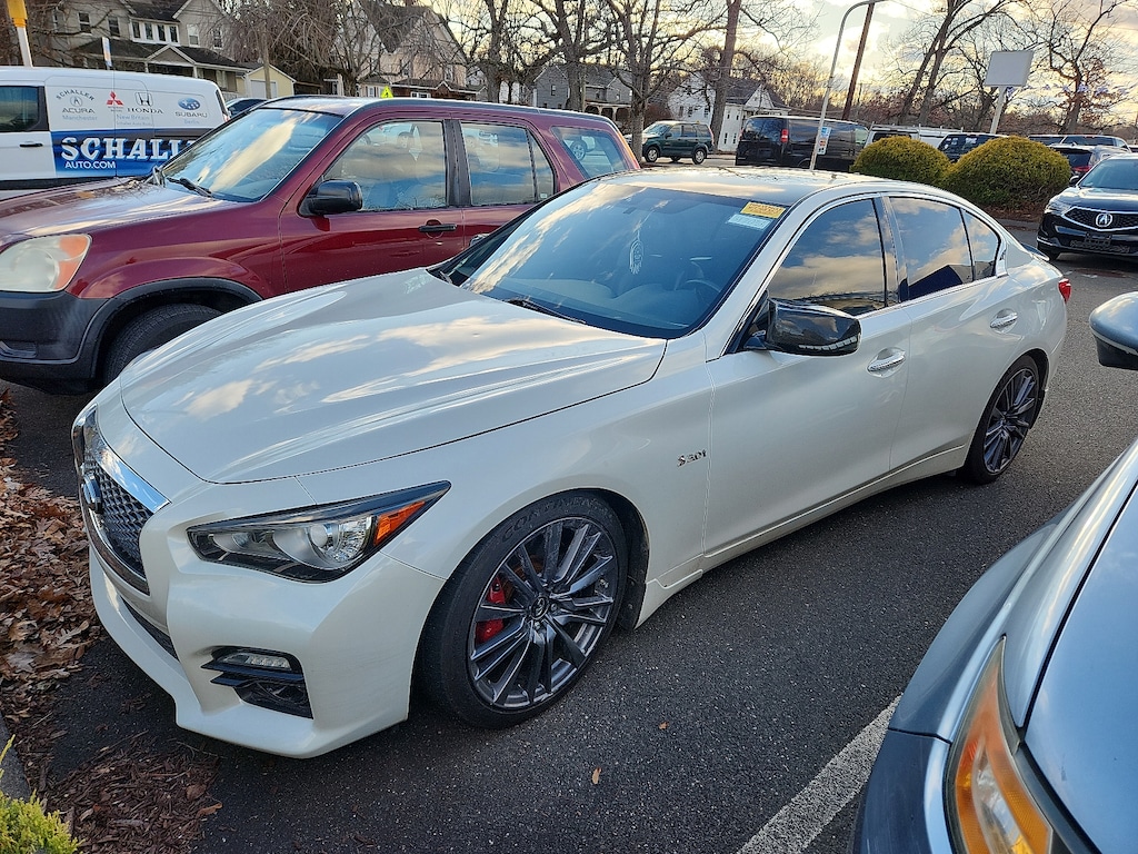 Used 2017 INFINITI Q50 3.0t Red Sport 400 Sedan