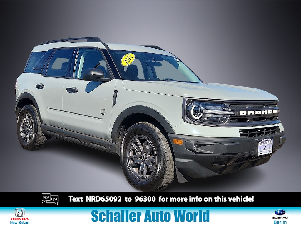 Used 2022 Ford Bronco Sport Big Bend SUV
