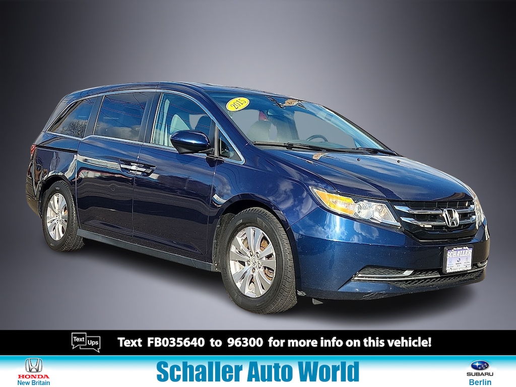 Used 2015 Honda Odyssey EX-L w/Navigation Van