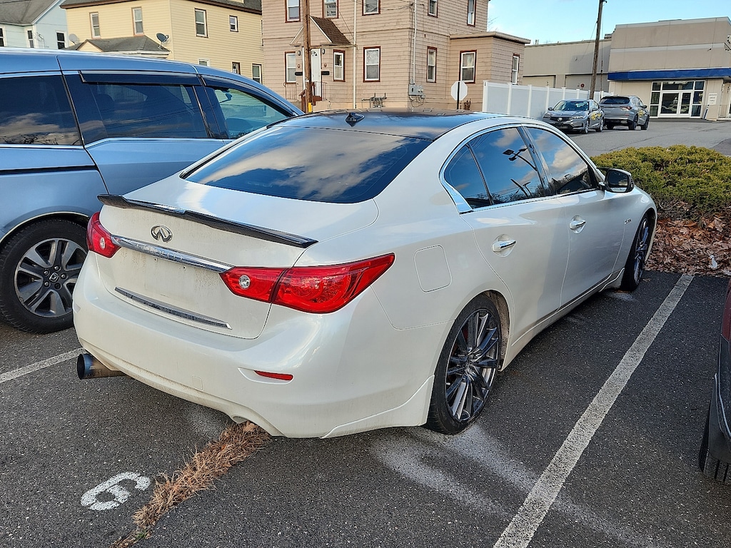 Used 2017 INFINITI Q50 3.0t Red Sport 400 Sedan