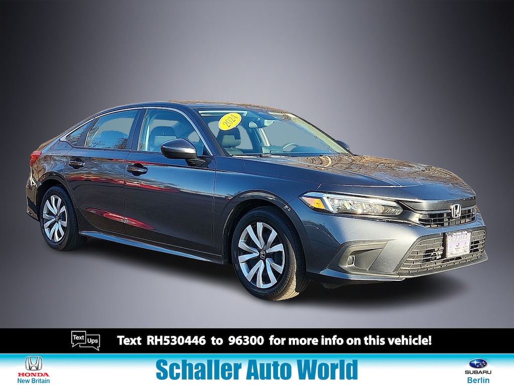 Used 2024 Honda Civic LX Sedan