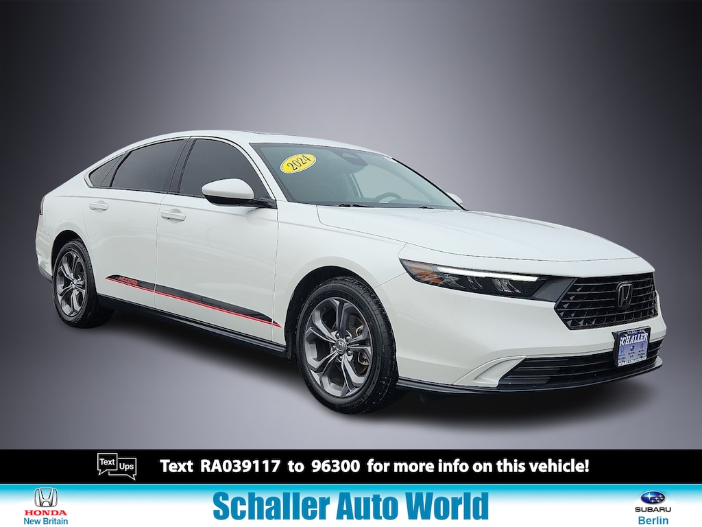 Used 2024 Honda Accord EX Sedan