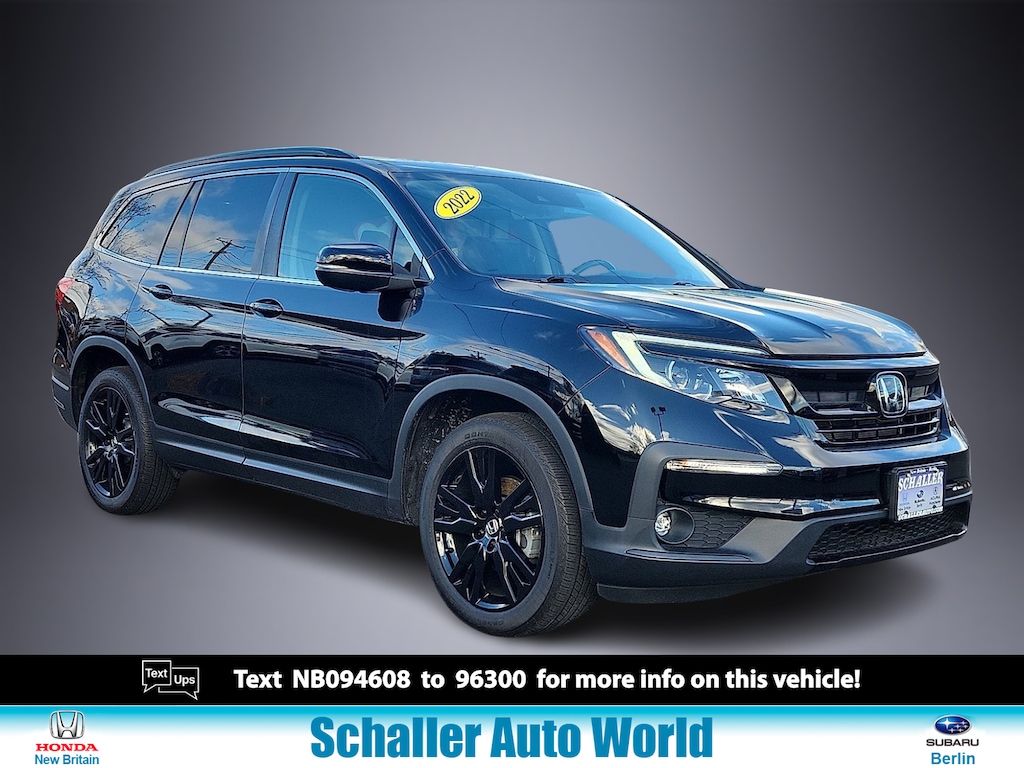 Used 2022 Honda Pilot Special Edition SUV